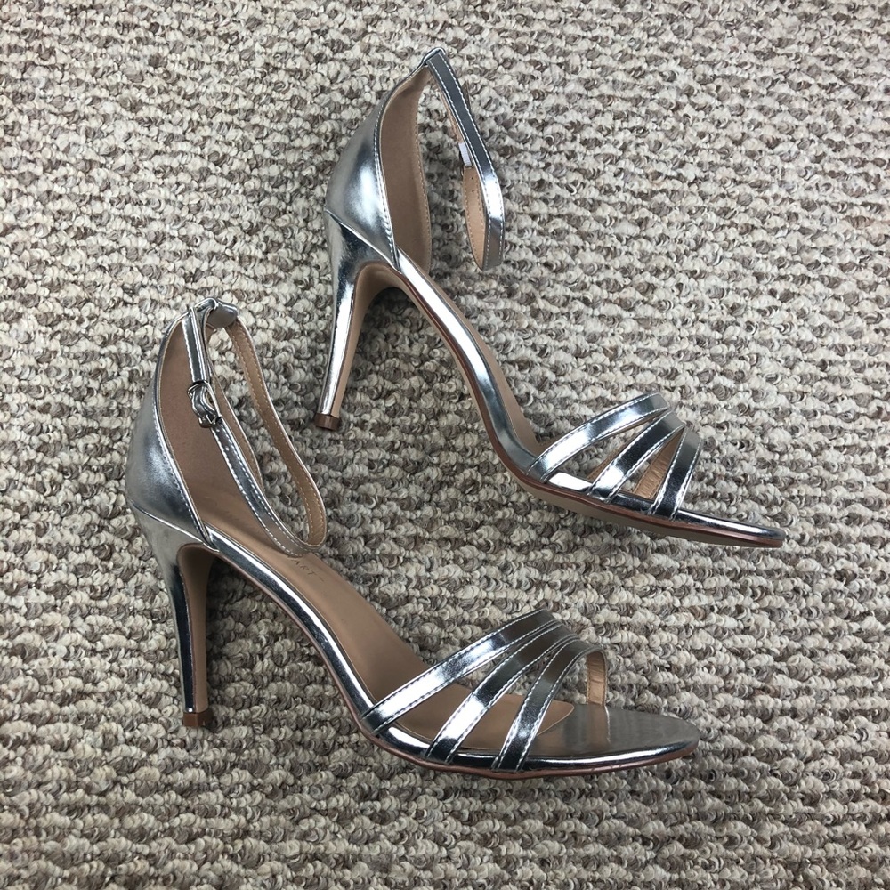 SOLD ❗️Ashley Stewart Strap Heels 12 Wide